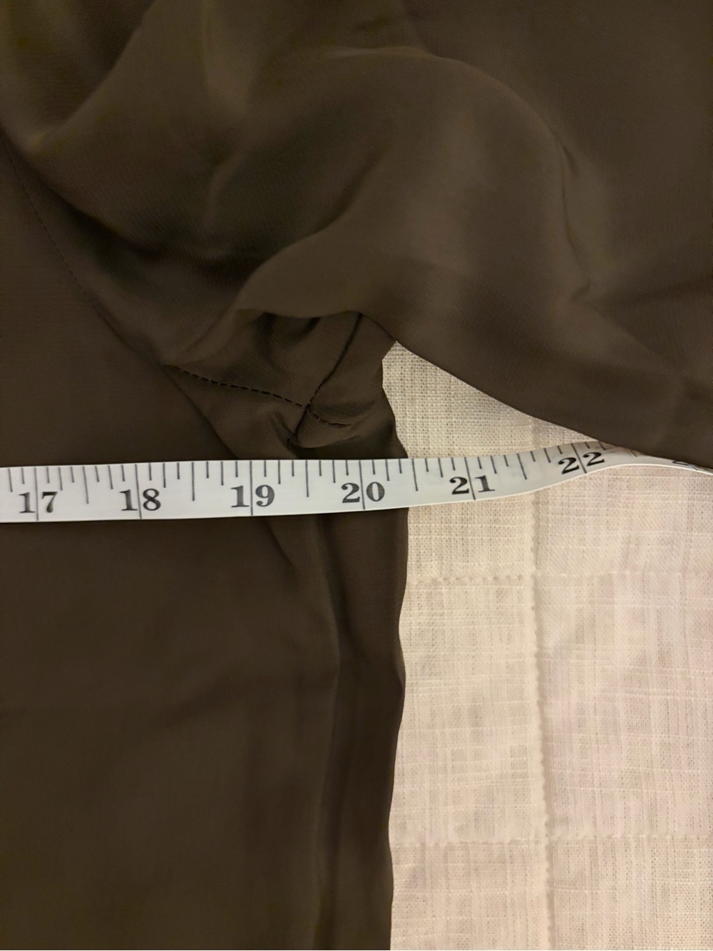 NWT Madewell brown tie neck Button-Up Shirt size S - Picture 4 of 5